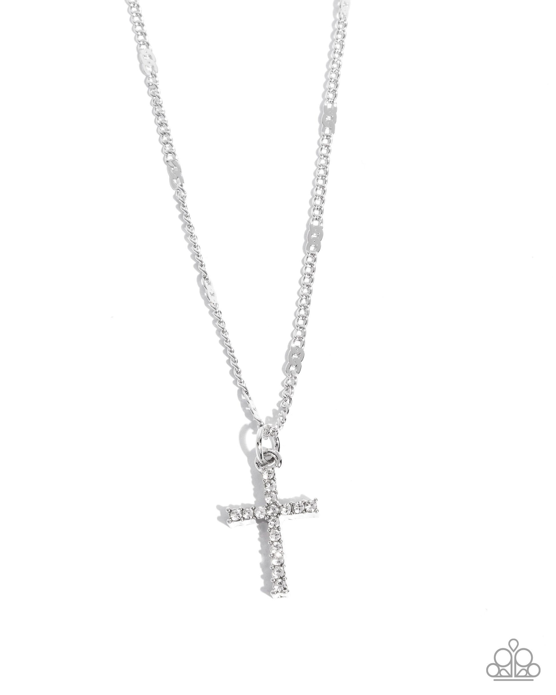 Endless Faith - White Necklace