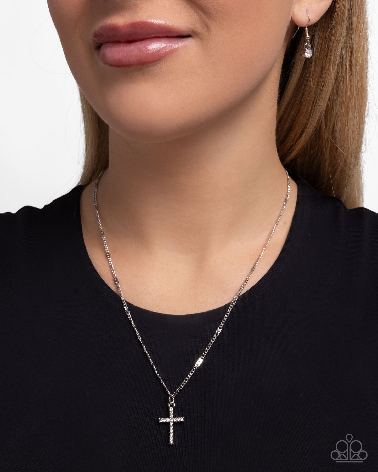 Endless Faith - White Necklace