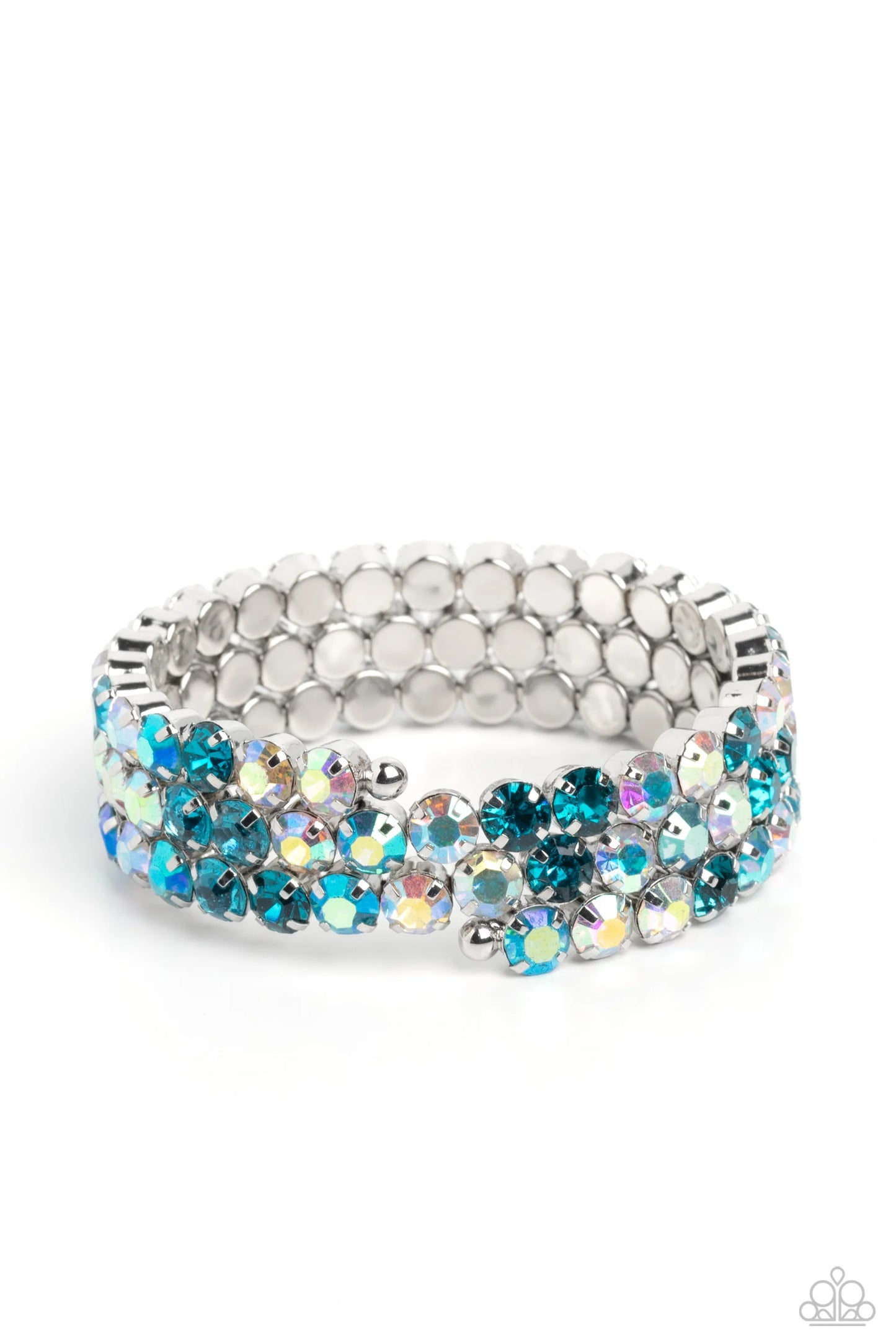Iridescent Incantation Blue Bracelet 