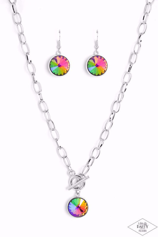 She Sparkles On Multi Necklace