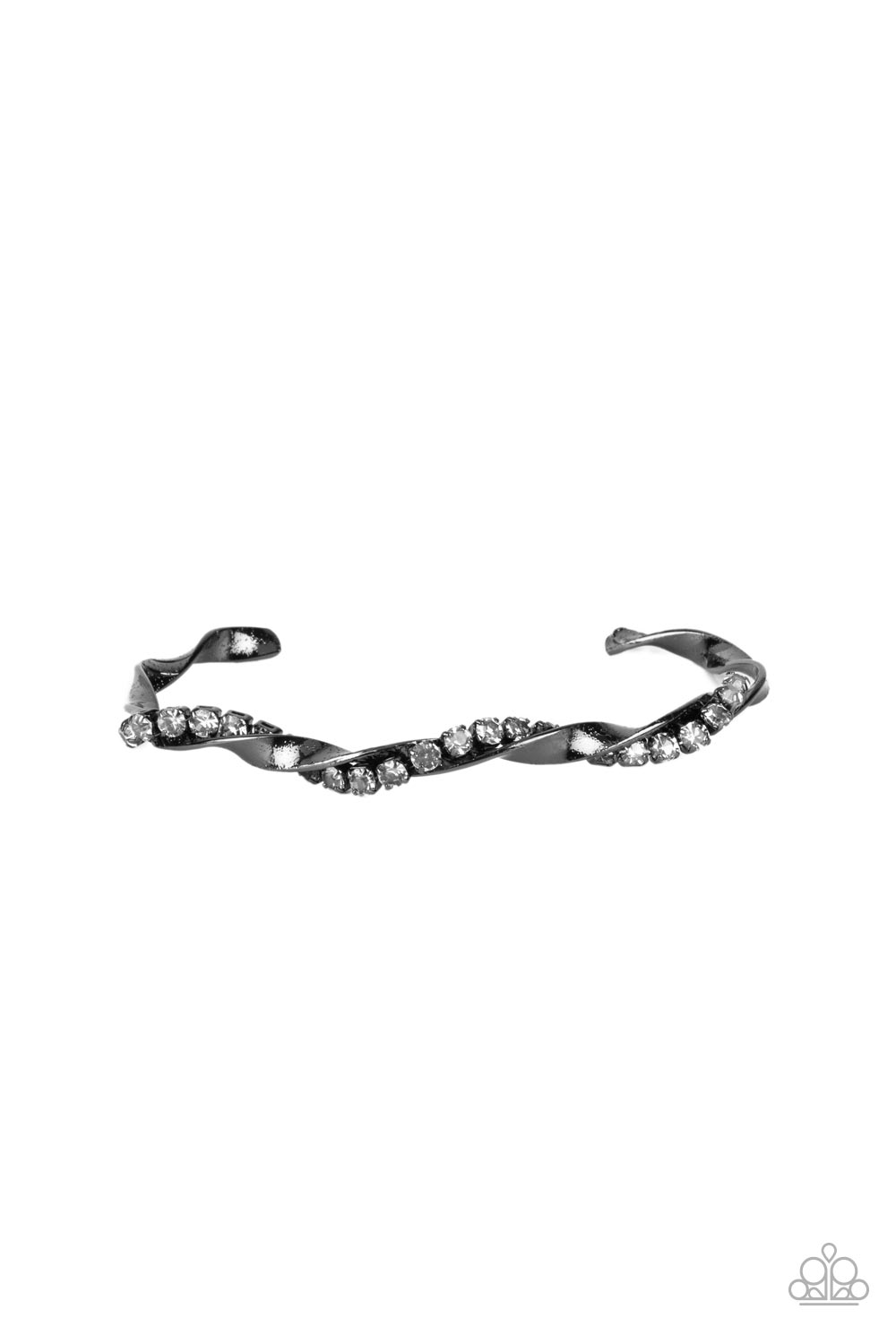 Twisted Twinkle - Black Bracelet