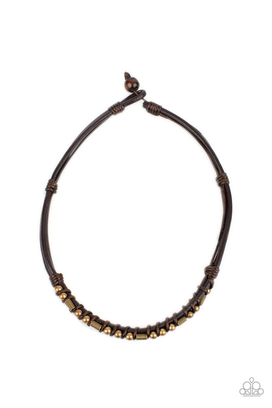 Westside Wrangler - Brass Necklace