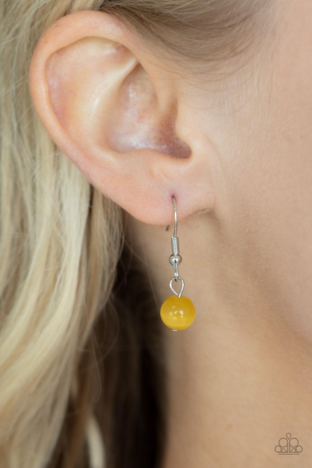 Celestial Compass - Yellow Necklace