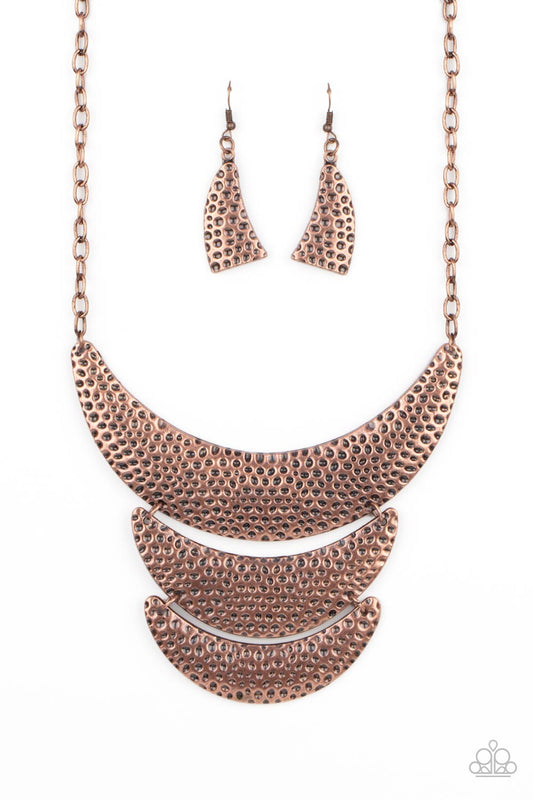Moonwalk Magic - Copper Necklace