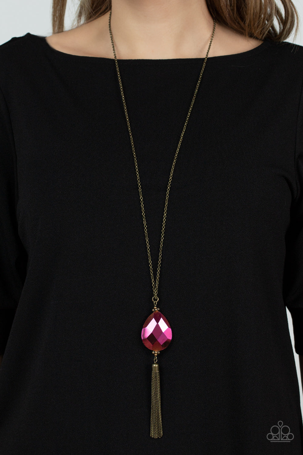 Interstellar Solstice - Brass Necklace