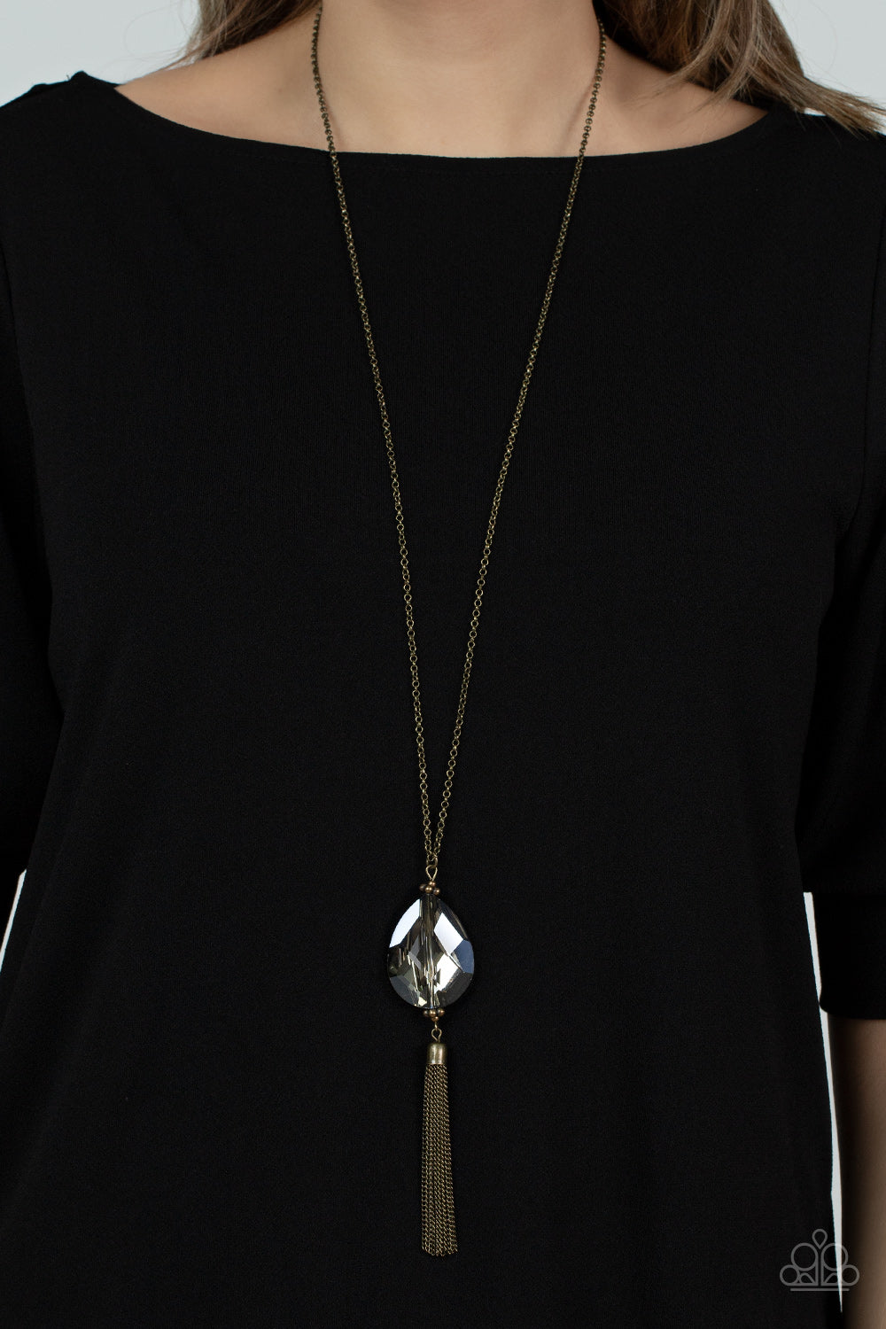 Interstellar Solstice - Brass Necklace