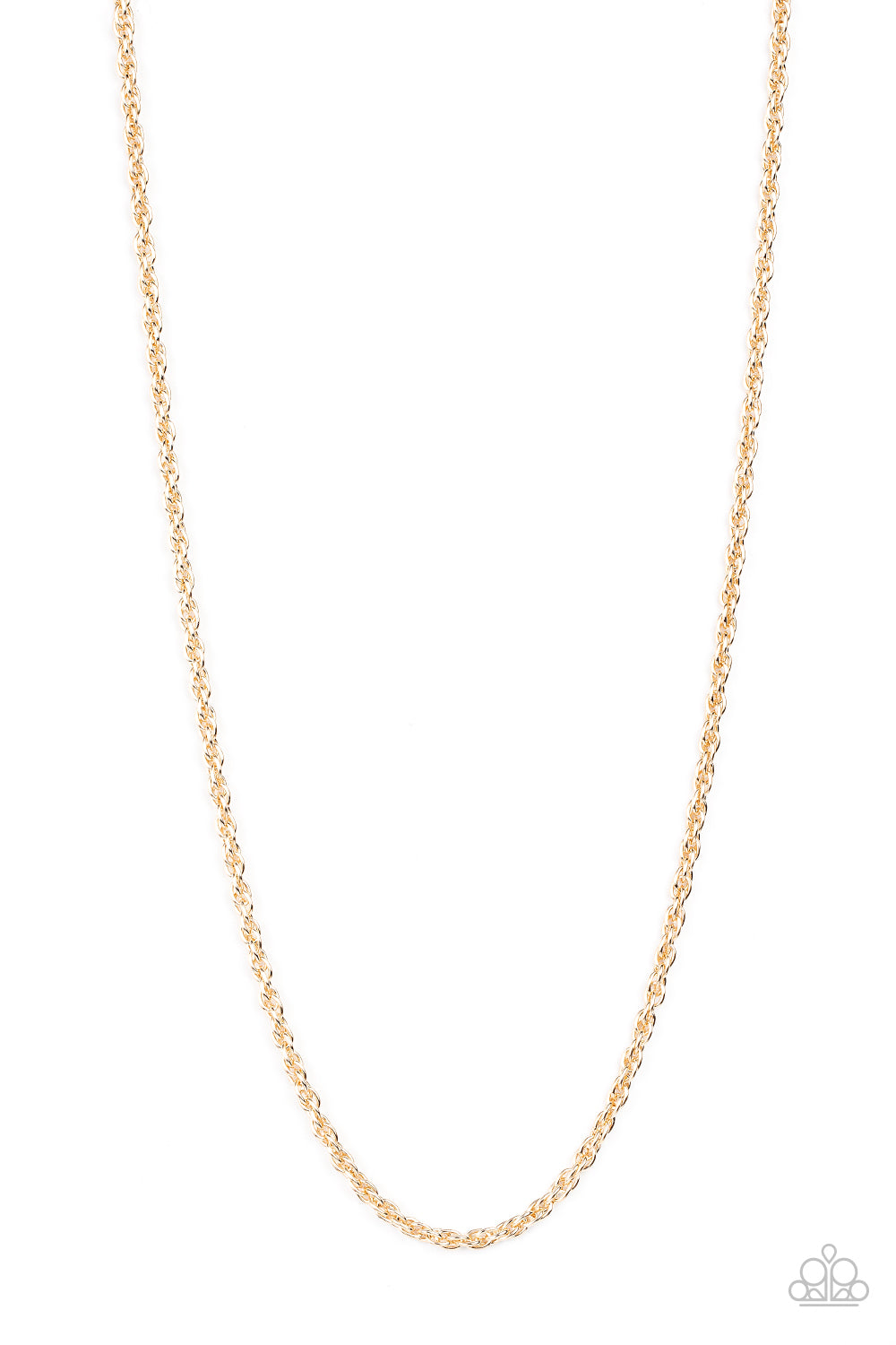 Industrial Interval - Gold Necklace