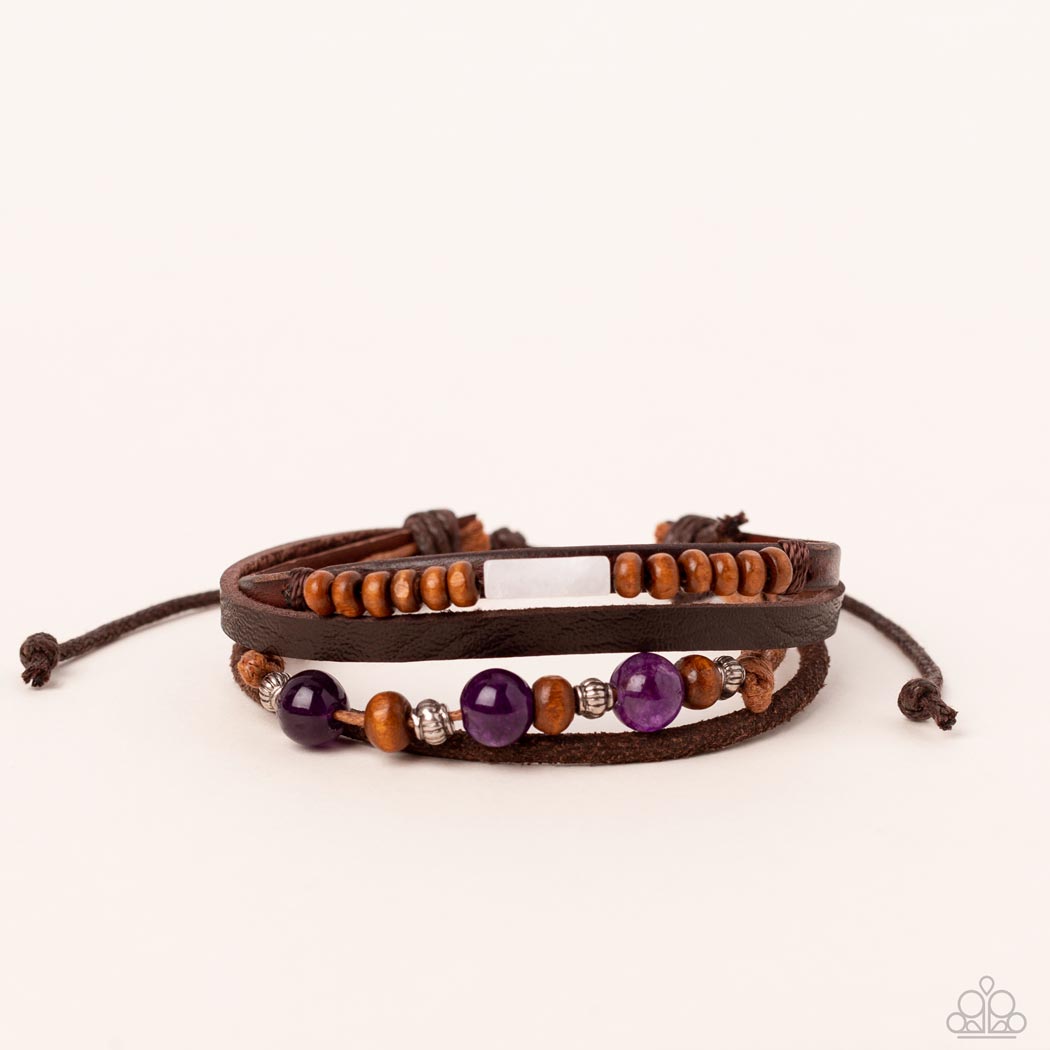 Public In-QUARRY - Purple Bracelet
