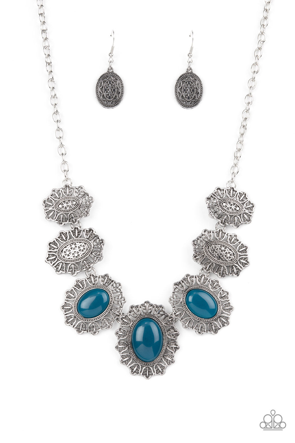 Forever and EVERGLADE - Blue Necklace