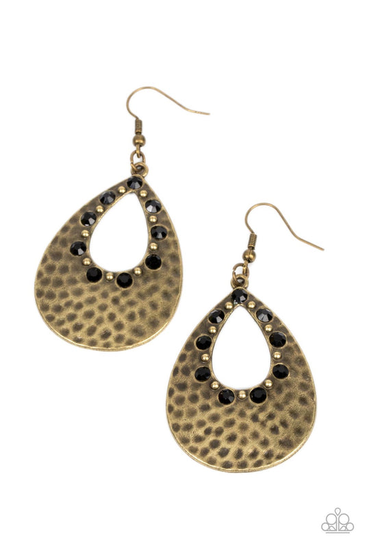 Terraform Twinkle - Black Earrings