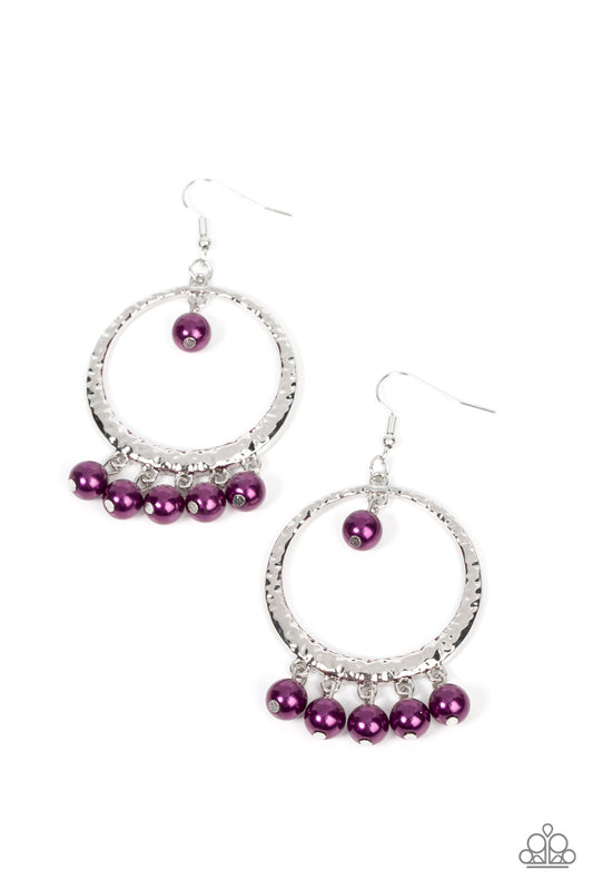 Luscious Luxury - Purple Earrings