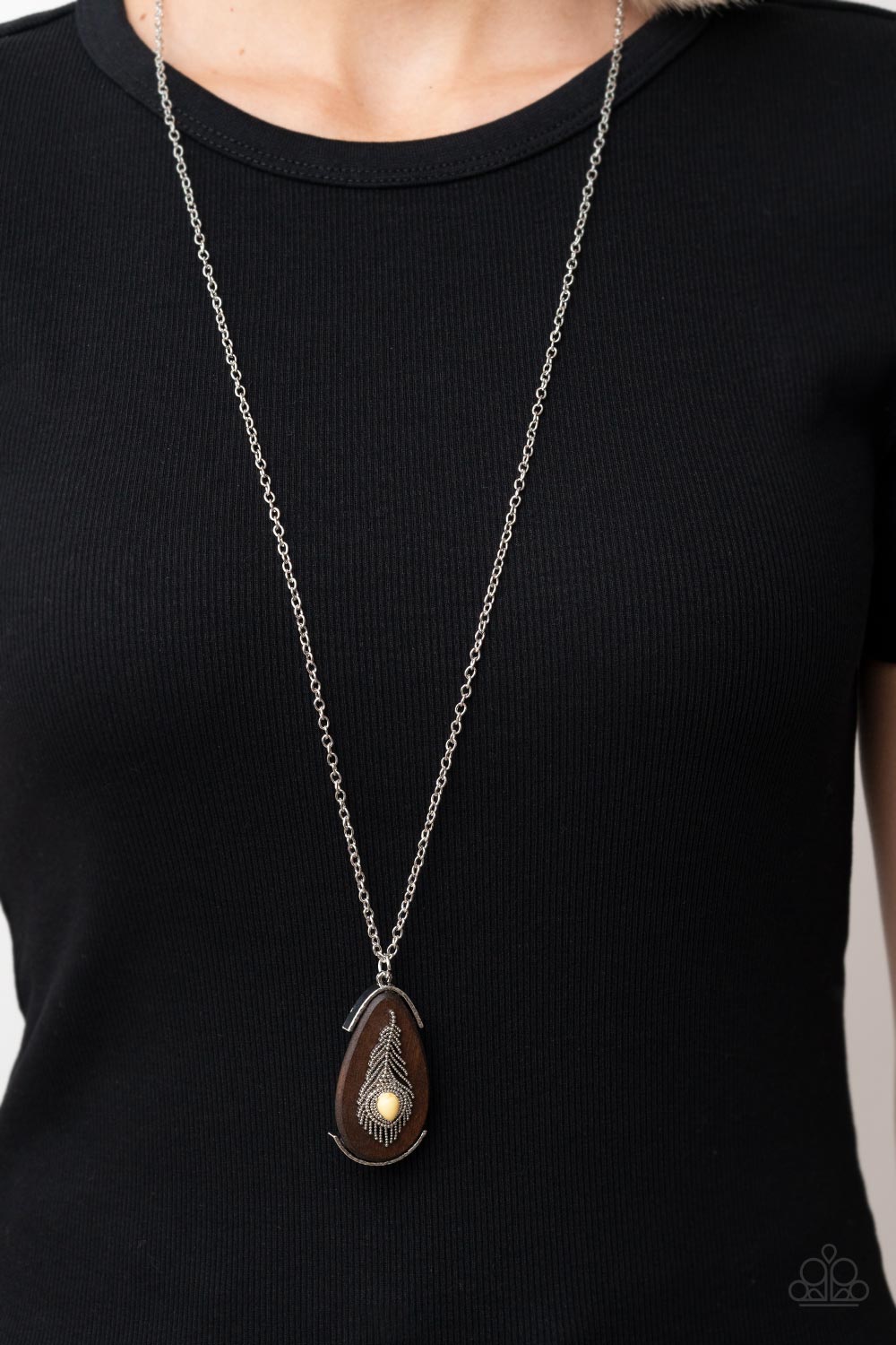 Personal FOWL - Yellow Necklace
