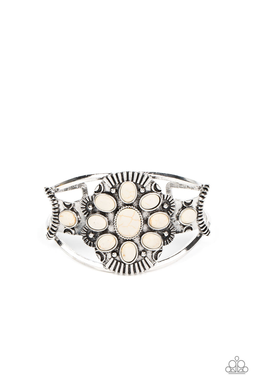 Wistfully Western - White Bracelet