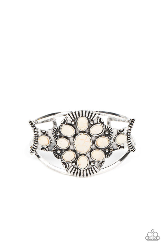 Wistfully Western - White Bracelet