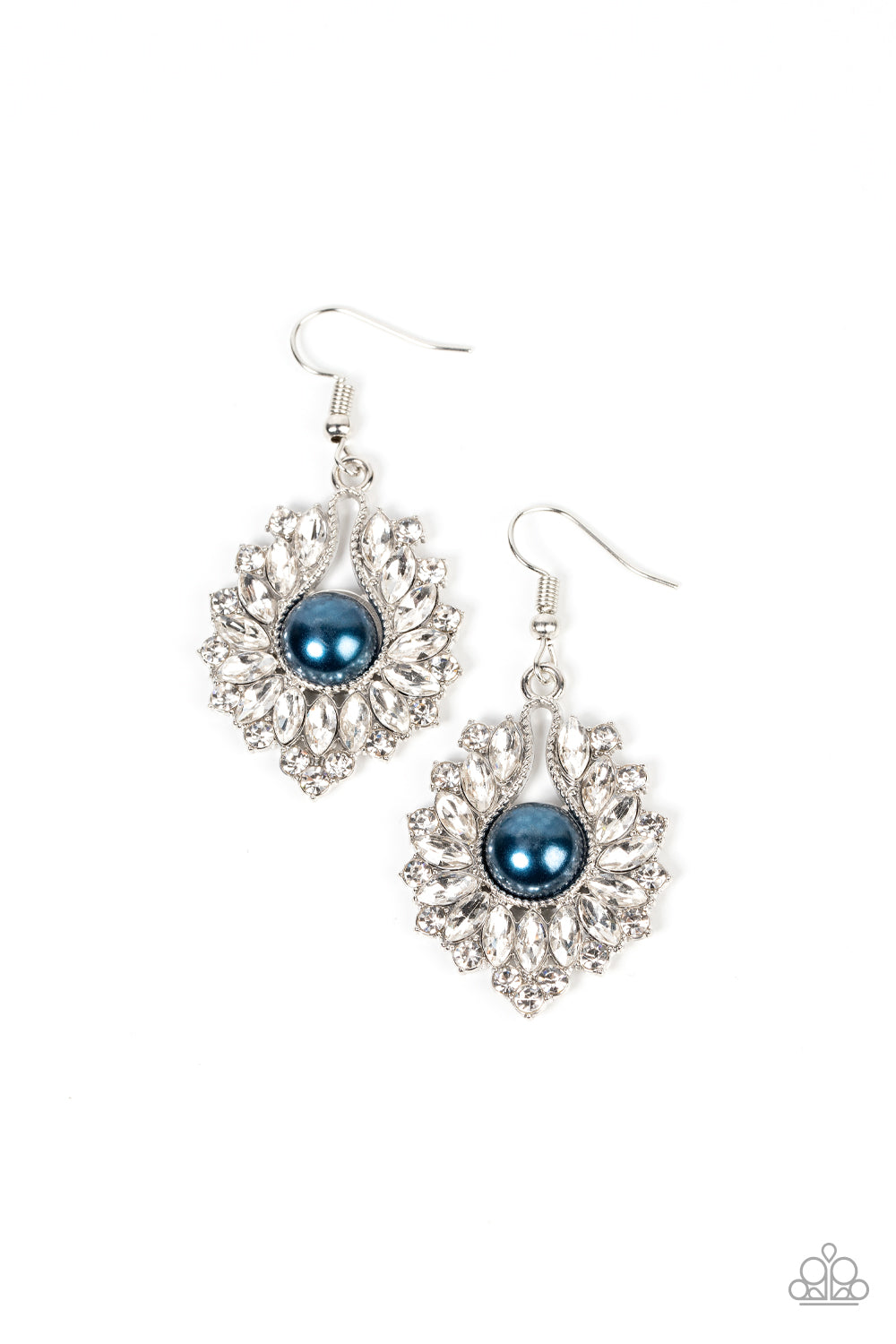 Crowns Required - Blue Earrings
