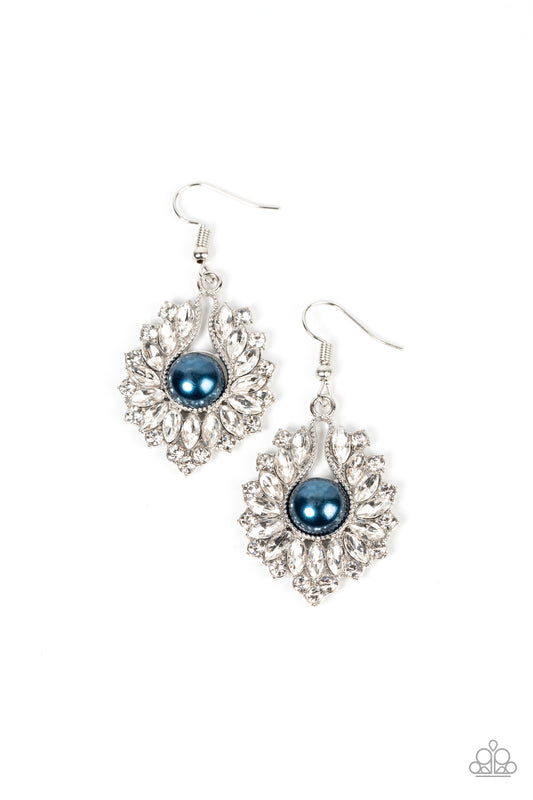 Crowns Required - Blue Earrings