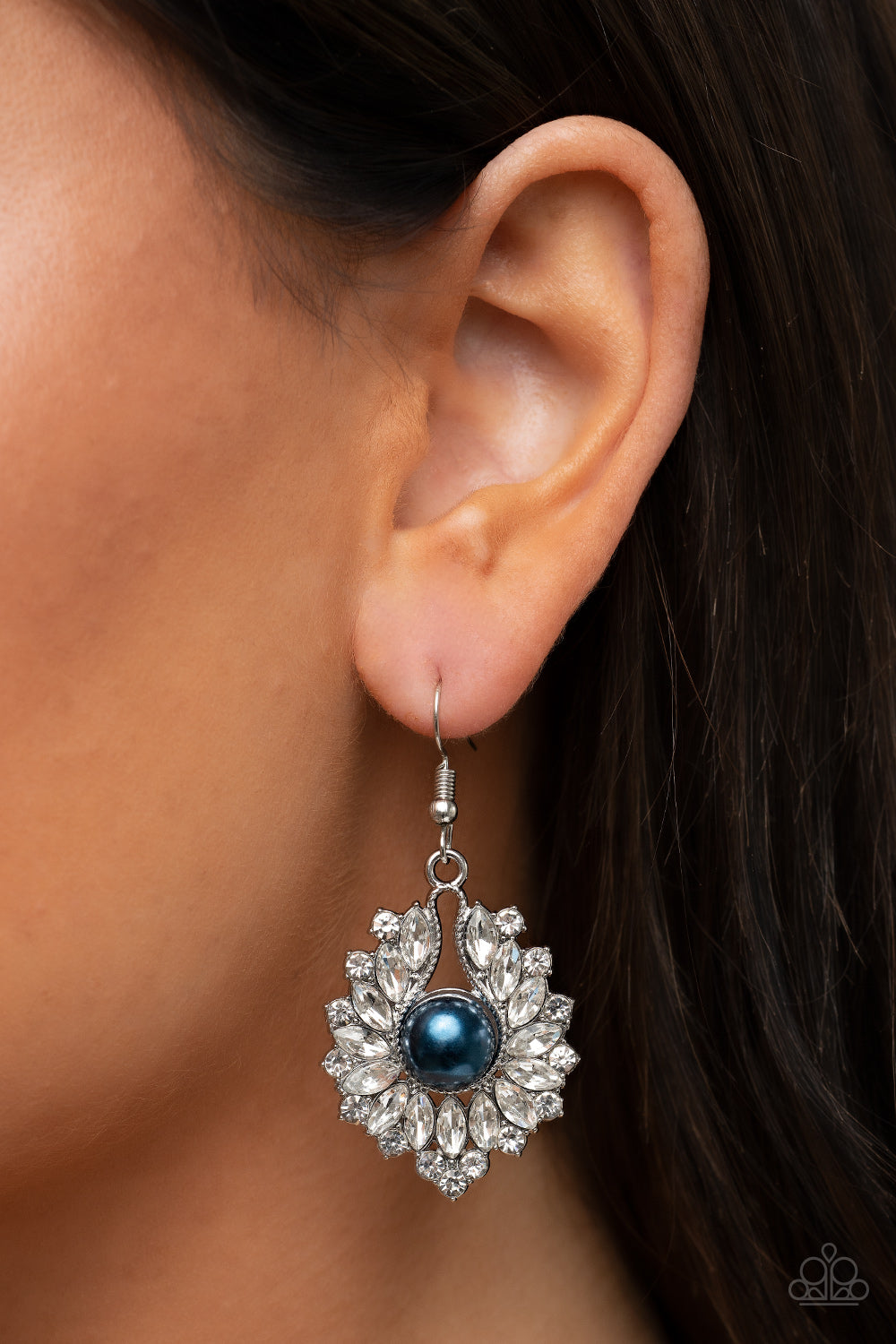 Crowns Required - Blue Earrings