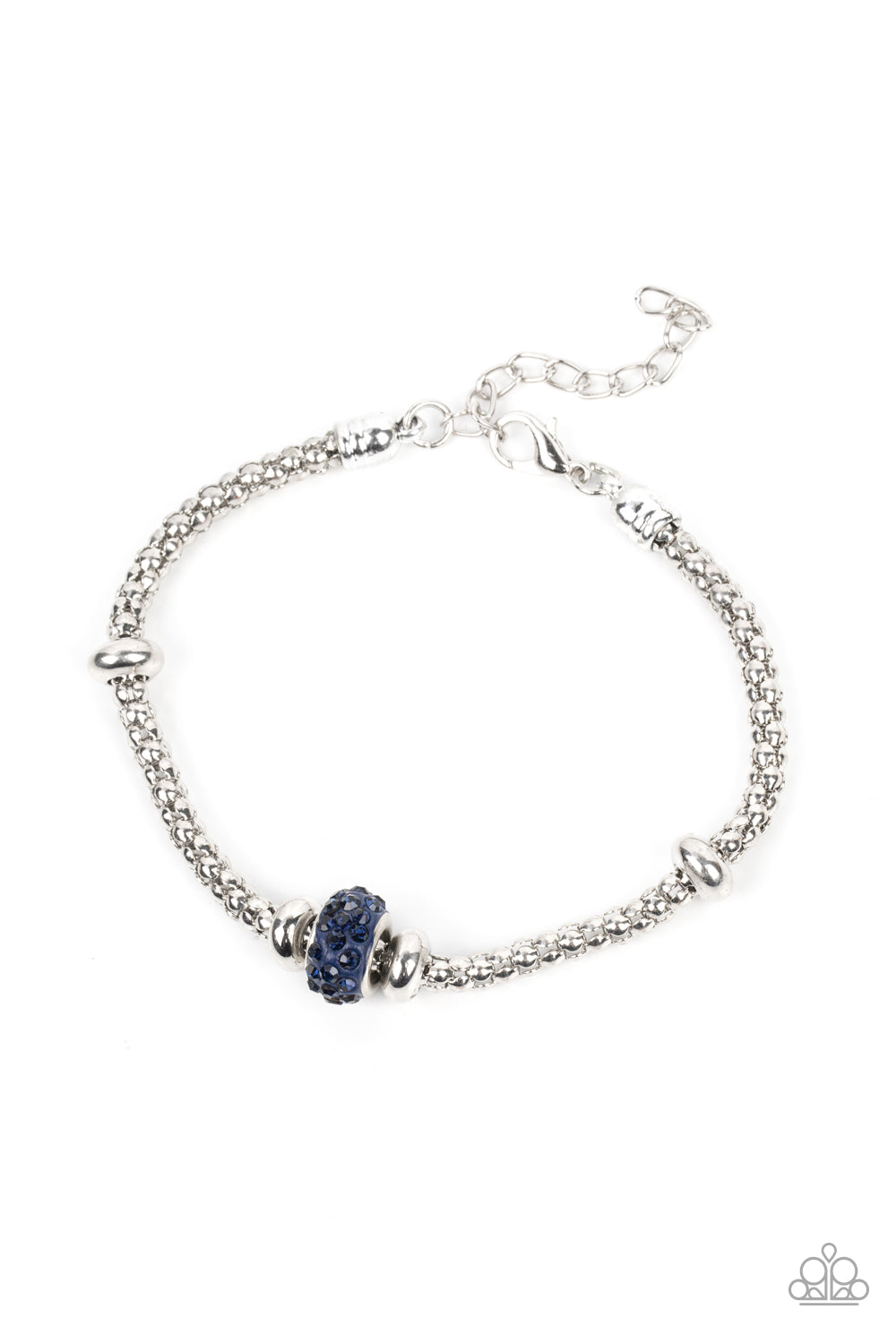 Downtown Decoupage - Blue Bracelet