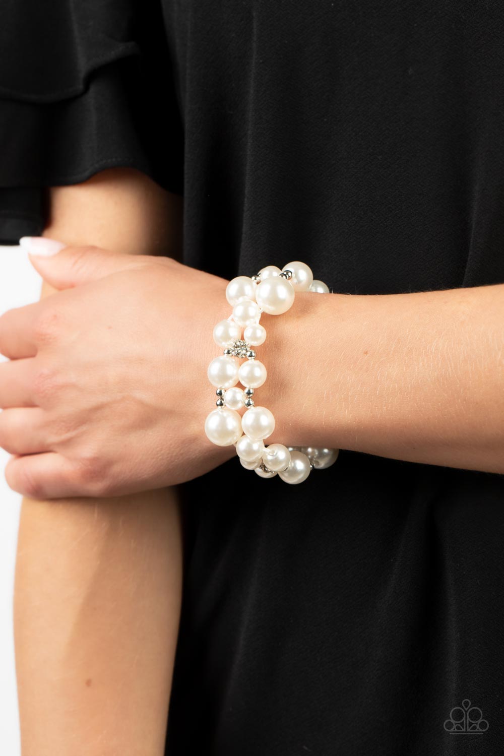 Her Serene Highness - White Bracelet