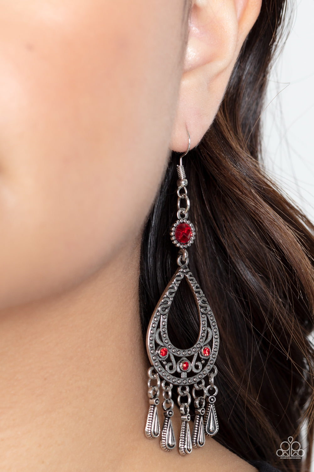 Viva la DIVA - Red Earrings