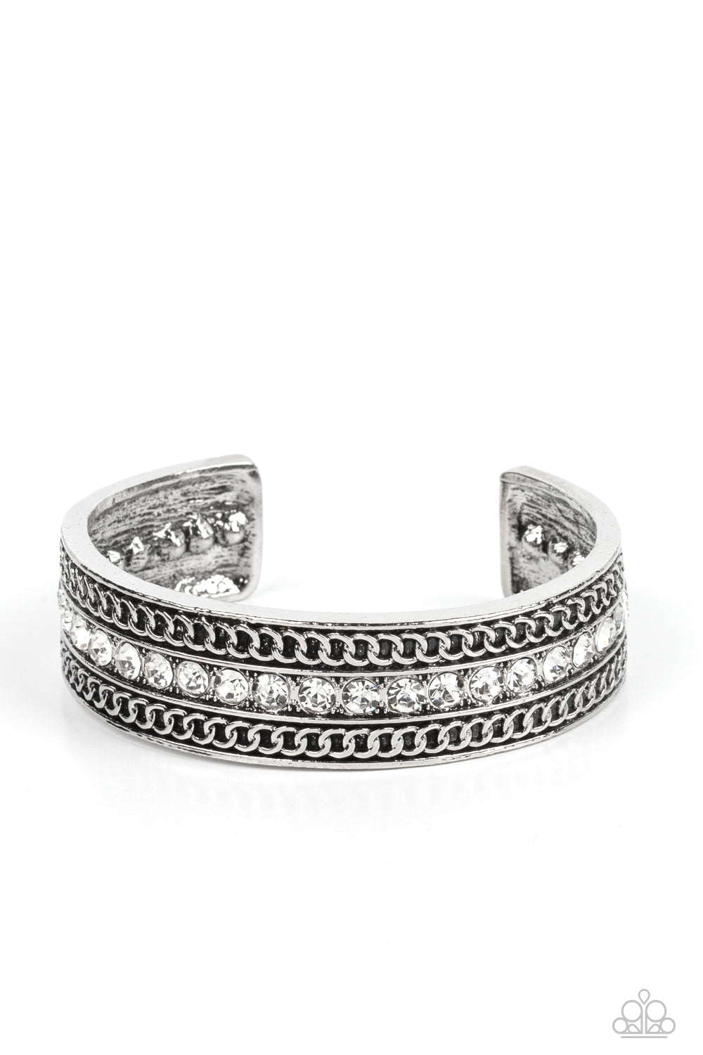 Grit Goals - White Bracelet