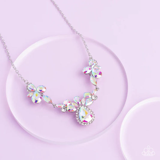 Paparazzi Intergalactic Icon-Multi Iridescent Empire Diamond EXCLUSIVE