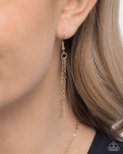 Darling Dachshund - Gold Necklace