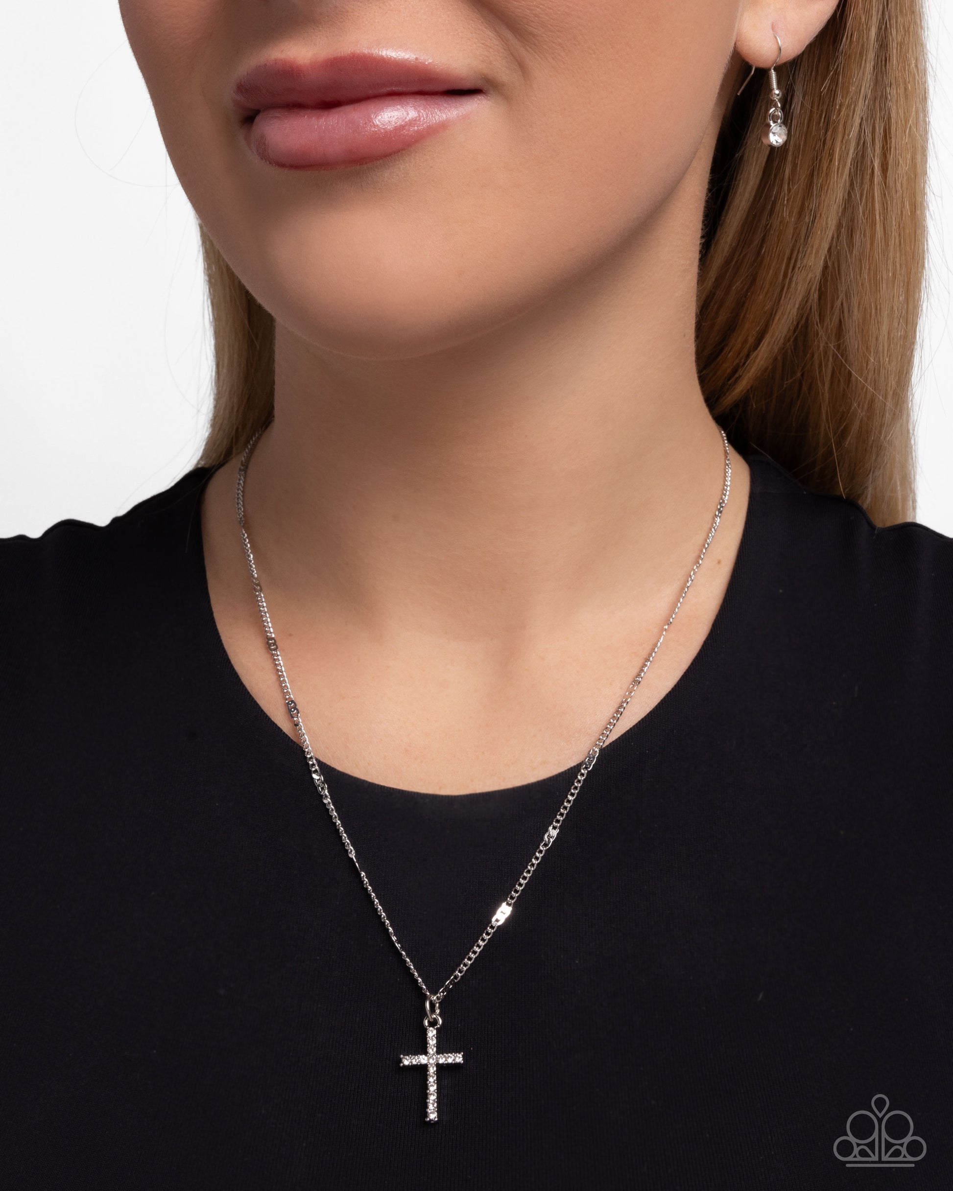 Endless Faith - White Necklace