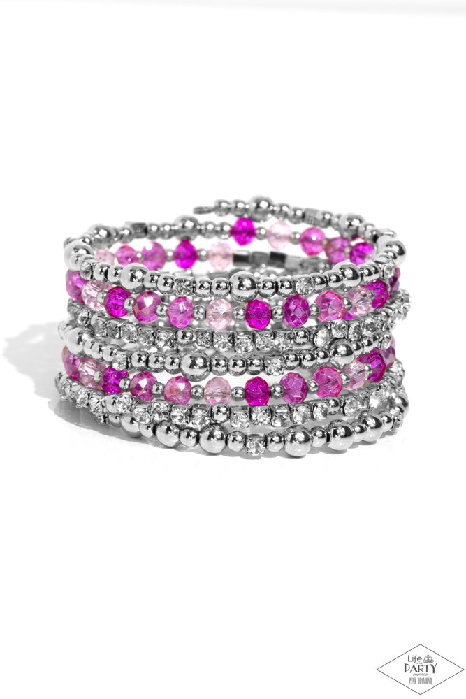 ICE KNOWING YOU - PINK BRACELET PINK DIAMOND