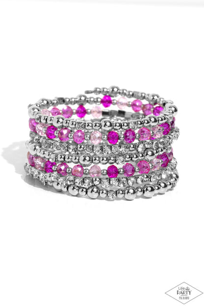 ICE KNOWING YOU - PINK BRACELET PINK DIAMOND