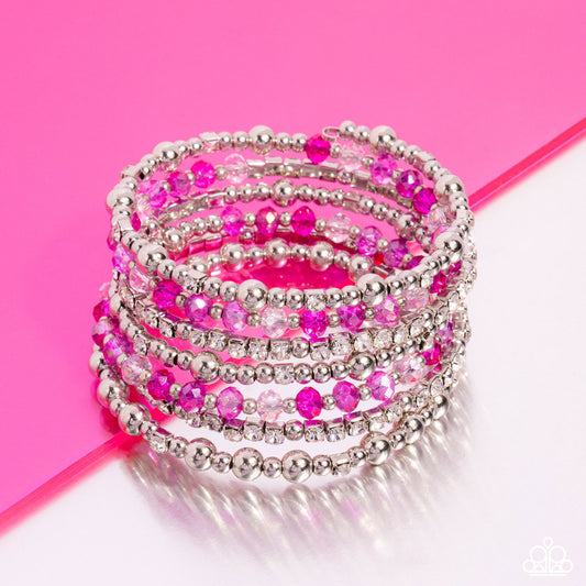 ICE KNOWING YOU - PINK BRACELET PINK DIAMOND