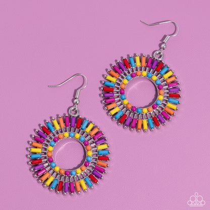 Ferris Wheel Finale - Multi Earrings