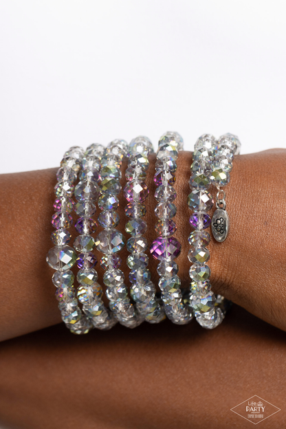 Inner Radiance - Zi Coil Bracelet - Empire Pink Encore