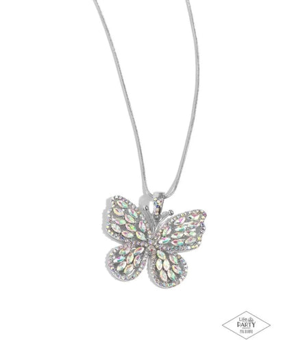 Fame and FLUTTER Multi Necklace - Pink Diamond