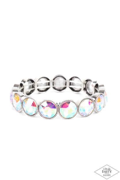 Number One Knockout 3 - Multi Iridescent Bracelet