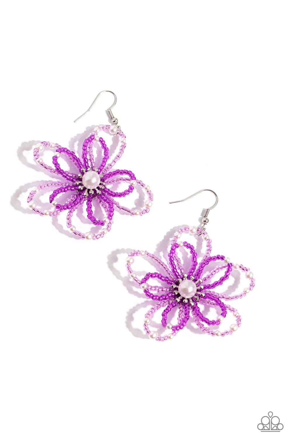PEARL Crush - Purple Earrings