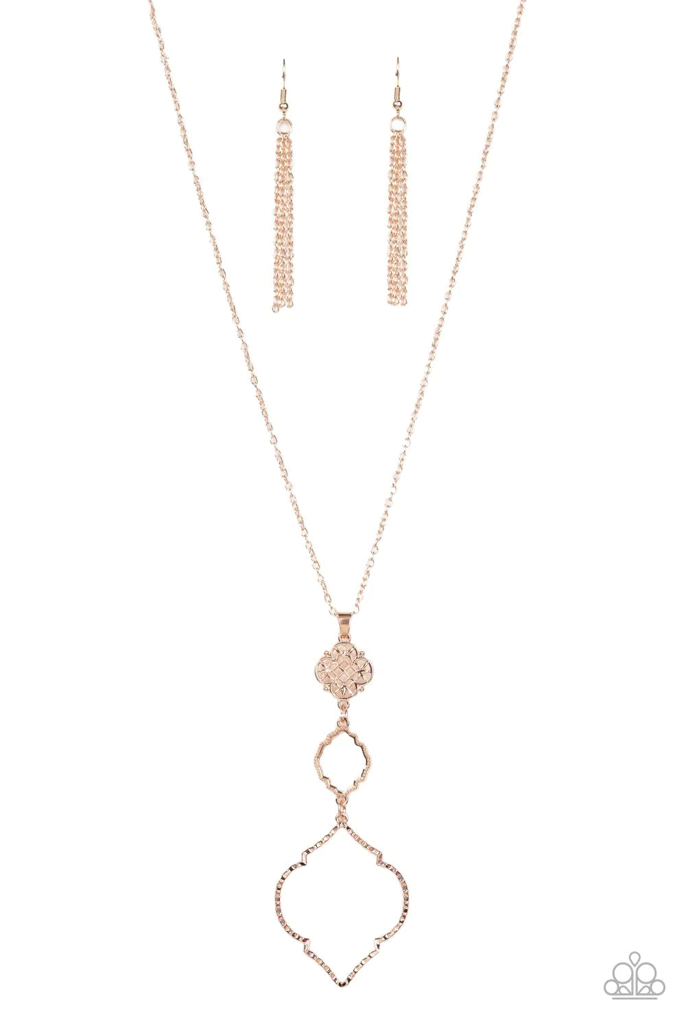 Marrakesh Mystery - Rose Gold Paparazzi Necklace