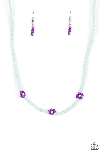 Bewitching Beading - Purple Necklace