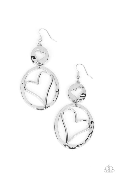 Enchanting Echo - Silver Earrings