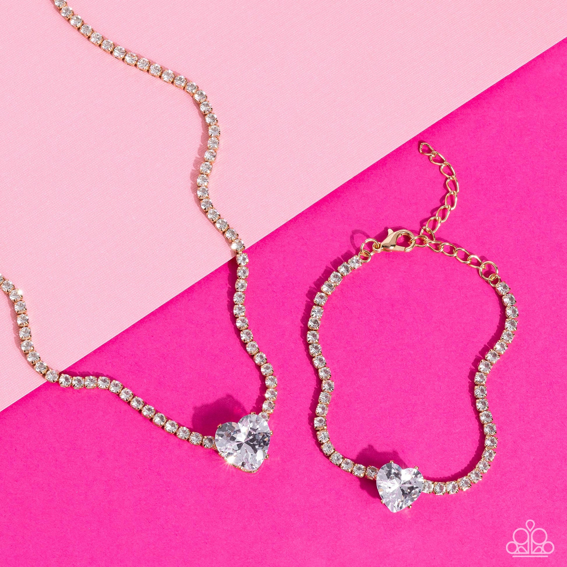 Bedazzled Beauty - Gold Bracelet