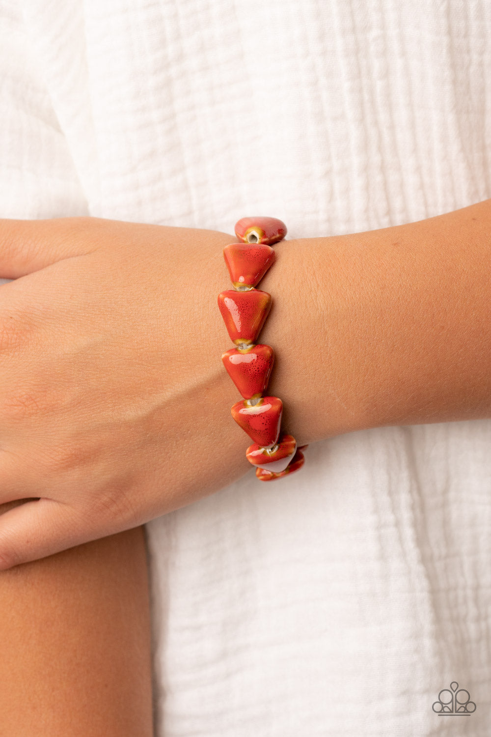 SHARK Out of Water - Red Bracelet